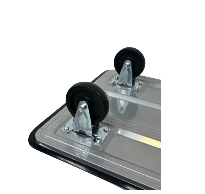 Professionele Platformwagen | 150 kg Draagvermogen | Opvouwbaar & Compact | Zilver/Zwart | Ultiem Verhuisgereedschap