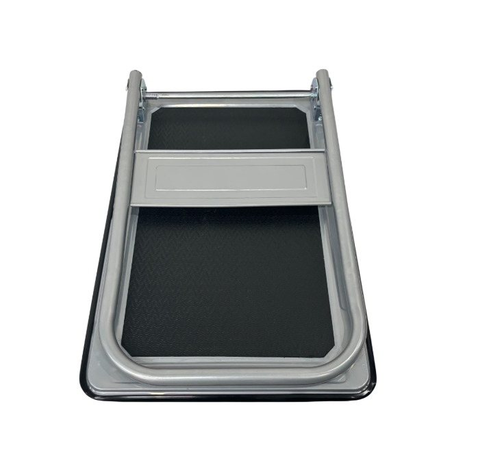 Professionele Platformwagen | 150 kg Draagvermogen | Opvouwbaar & Compact | Zilver/Zwart | Ultiem Verhuisgereedschap