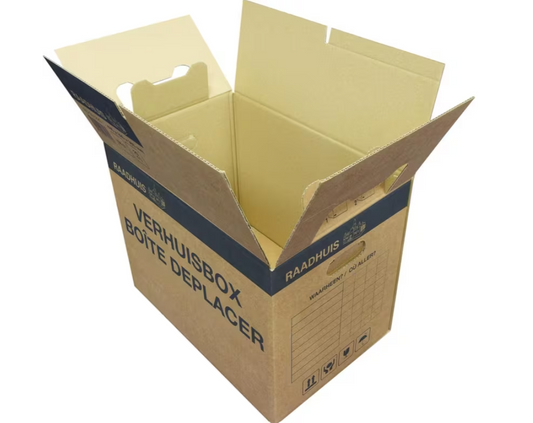 B-Golf Verhuisdozen (per 20 stuks) | Herbruikbaar & Supersterk | Tot 20 kg Draagvermogen | Dé Slimme Verhuisoplossing