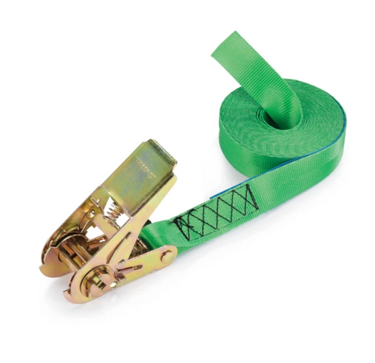 Professionele Spanband | 1-Delig | 100% Polyestervezel | 400 kg Draagvermogen | Ultiem Vervoers- & Verhuisgereedschap