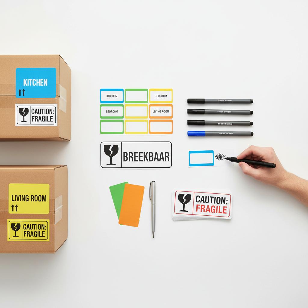 Labelen, Markeren en Stickers