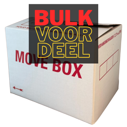BULK DEAL | Verhuisdoos Autolock | 40KG Draagkracht | Dubbelgolf Karton (EB-Golf) | 48x32x36cm | Zonder Tape