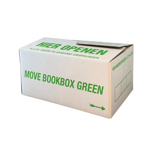 BULK DEAL | Boekendoos Autolock | 40kg Draagkracht | Dubbelgolf Karton (EB-Golf)| 48x32x23c | Zonder Tape