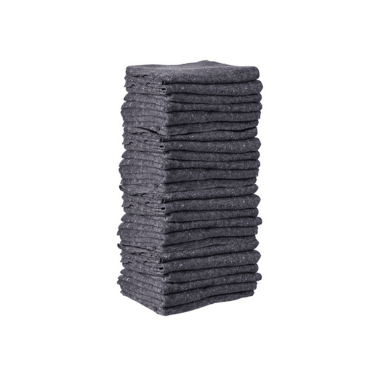 Gestikte Verhuisdekens 200x150cm (25 stuks) | 1000g per stuk | 100% Gerecycled | Doorgestikt | Professioneel