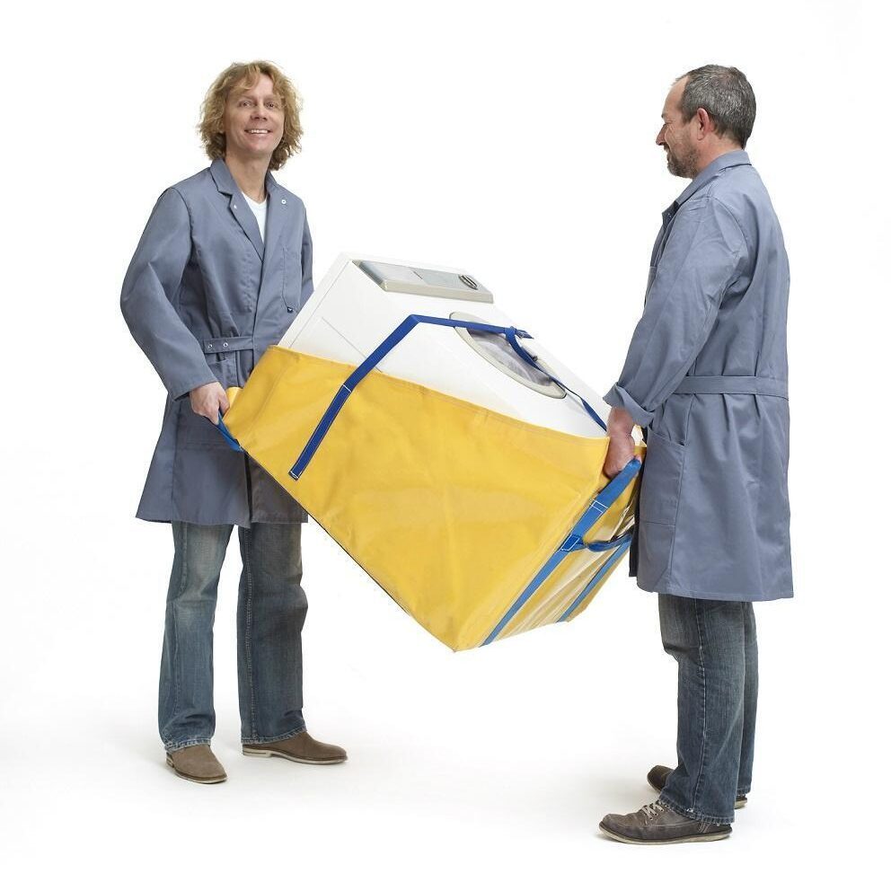 Lifty Witgoedzak | Verhuiszak voor Wasmachine & Koelkast | 4 Lussen | Ergonomisch Tillen | Herbruikbaar