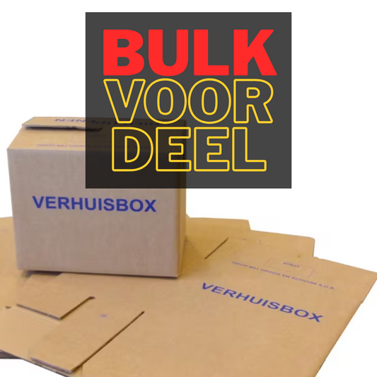 Professionele Extra Strong Verhuisdozen | 80 kg Draagkracht | Maximaal Bulkvoordeel | Ultieme Verhuisoplossing voor Zware Lasten