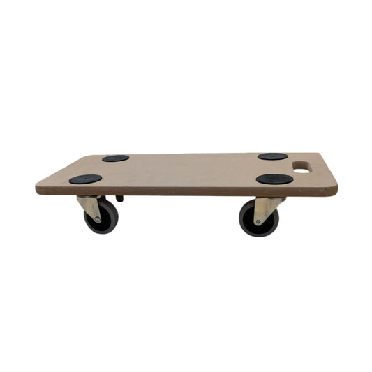 Rechthoekige Dolly – 200 kg draagvermogen | FSC Hout & Antislip
