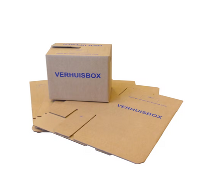 Verhuisdozen Extra Strong (per 5 stuks) - BC-golfkarton - 485x320x355mm (80kg draagkracht)
