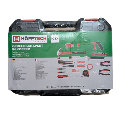 Höfftech Gereedschapsset in Koffer – 108-delig