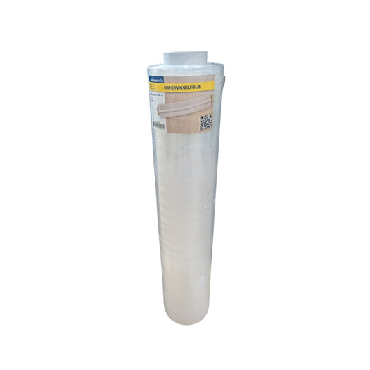 Raadhuis Handwikkelfolie Transparant – 20 micron, 500mm x 300m