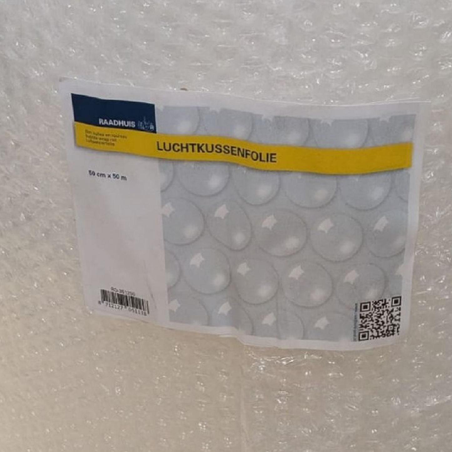 Luchtkussenfolie 50cm x 50m – Beschermend Verpakkingsmateriaal