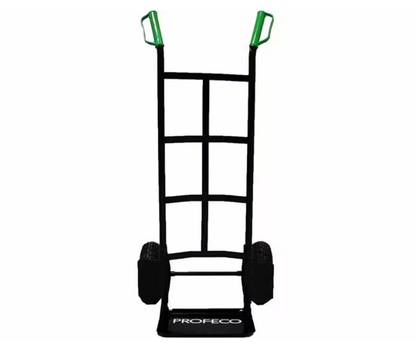 Profeco Heavy Duty Steekwagen – 250 kg – Inklapbaar Laadplateau – Anti-lek Wielen – Groen/Zwart
