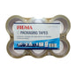 SIGMA Verpakkingstape 50mm x 66m – Bruin – 6 rollen